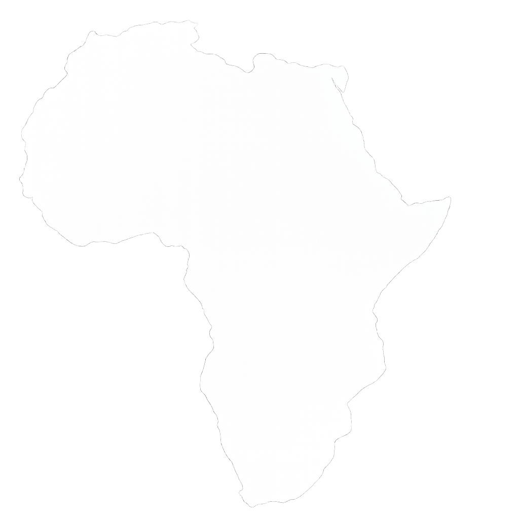 Map of AGC's countries of operation in Africa