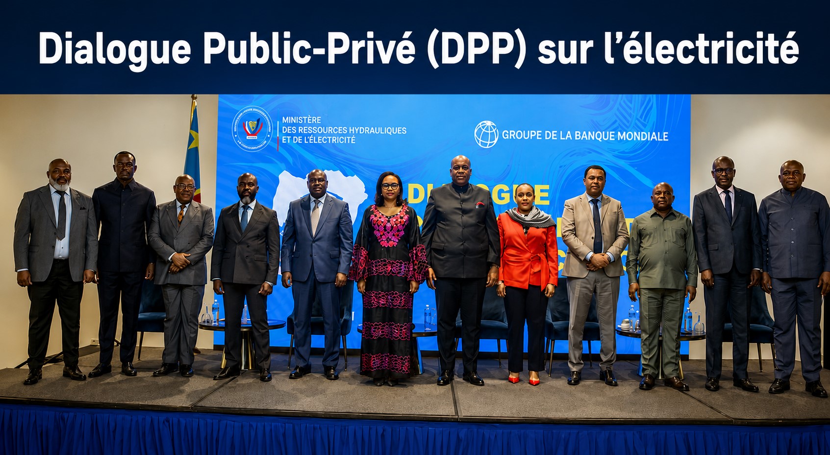 AGC au Dialogue Public-Privé sur l'électricité, Pullman Hôtel Kinshasa