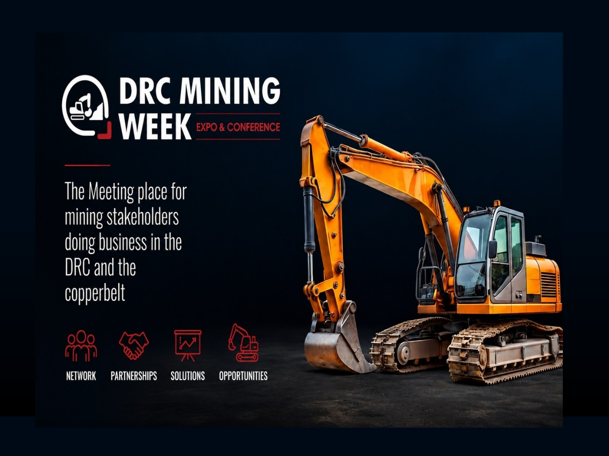 Stand Afrika German Consult à la DRC Mining Week 2026, Lubumbashi