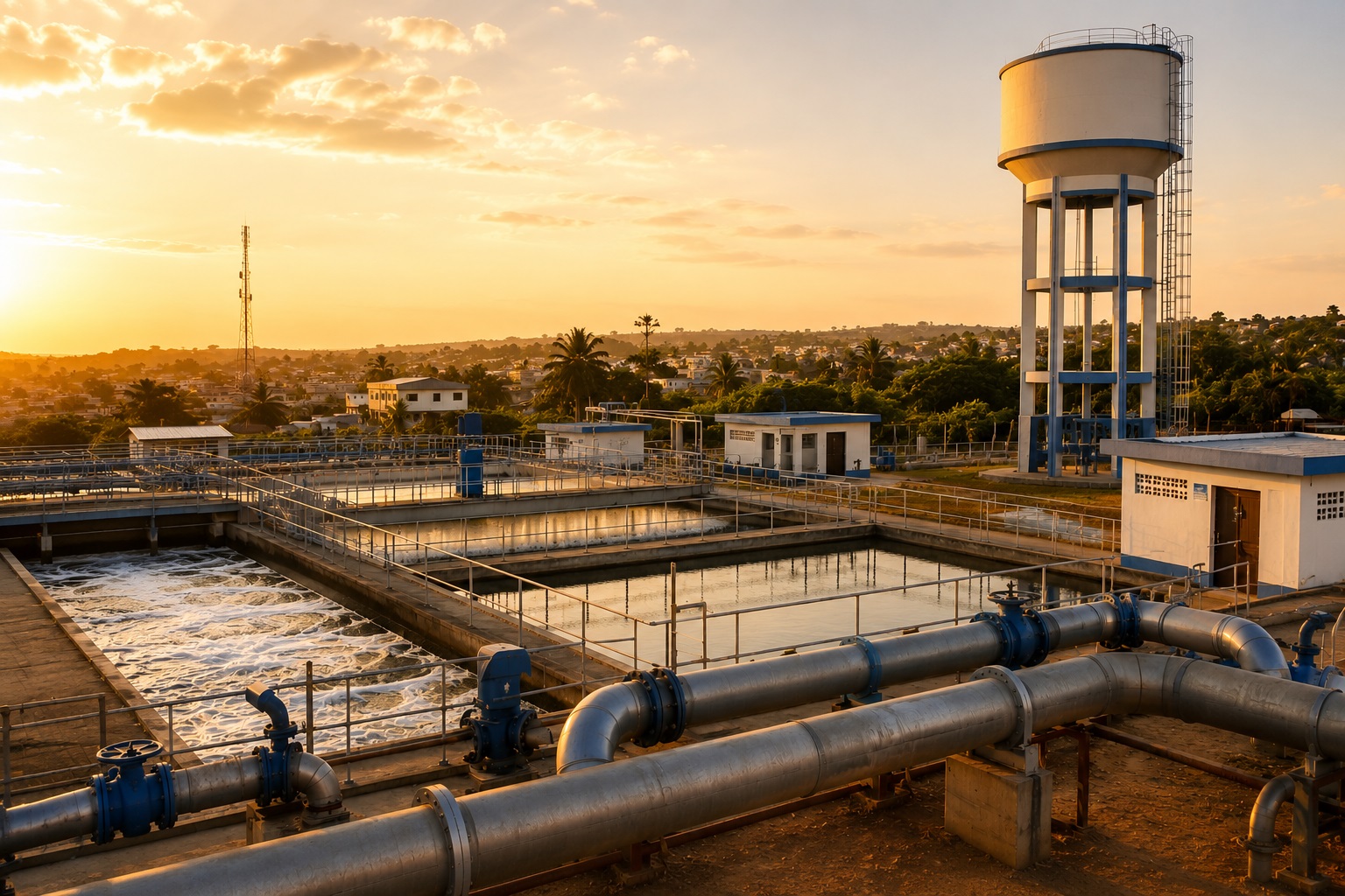 Adduction d'eau potable — Afrique centrale